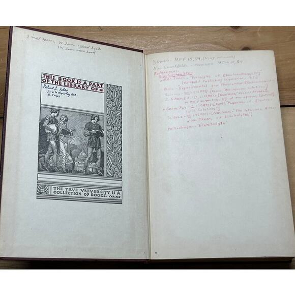 VTG Thermodynamics & Chemistry Book by Macdougall. 3rd edition 1939. John wiley - Picture 5 of 7